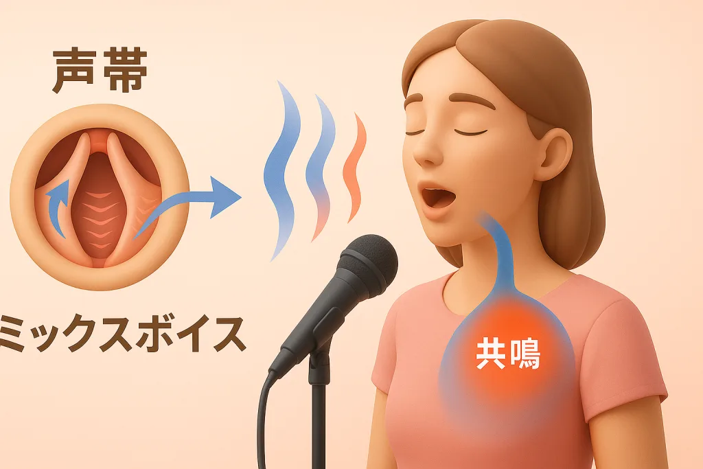美しい歌声をつくる ボイトレ 声帯
