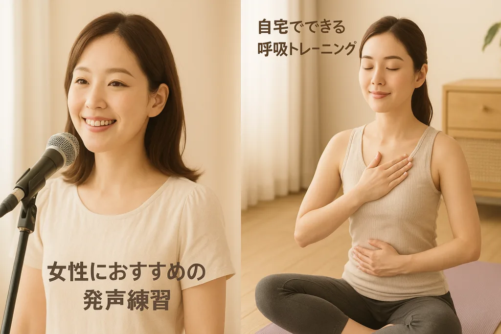 美しい歌声をつくる ボイトレ 女性 おすすめ