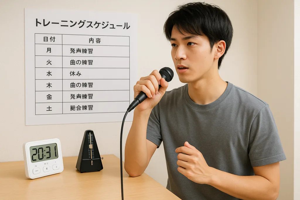ビブラート 練習方法、ビブラート 上達、カラオケ 精密採点