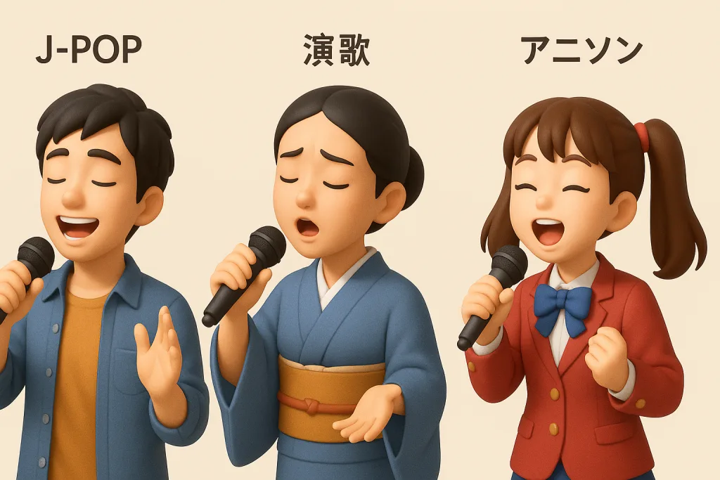 しゃくり カラオケ 精密採点 発声