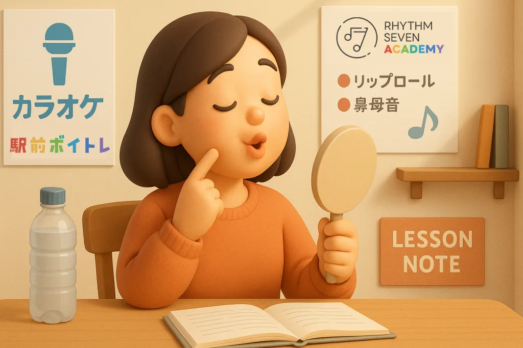 しゃくり カラオケ 精密採点 発声
