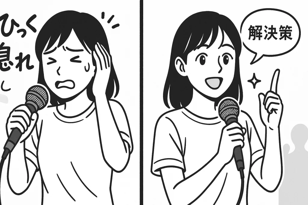 裏声の悩みあるあると解決法