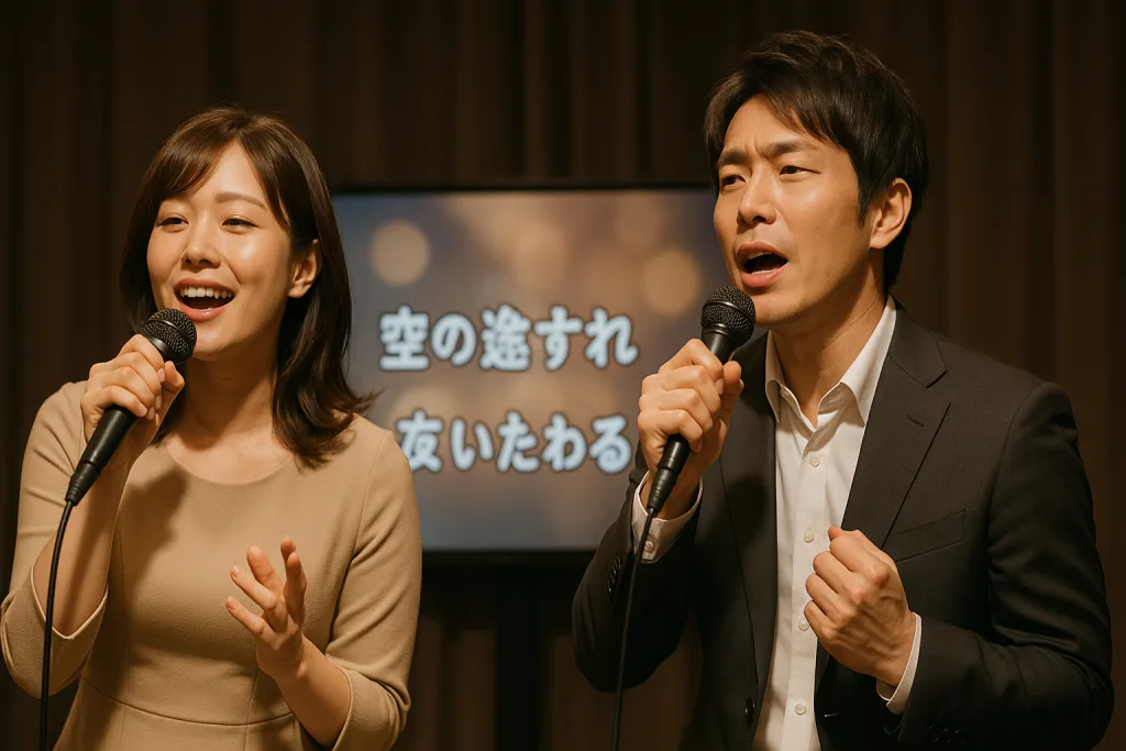 懐メロを歌う