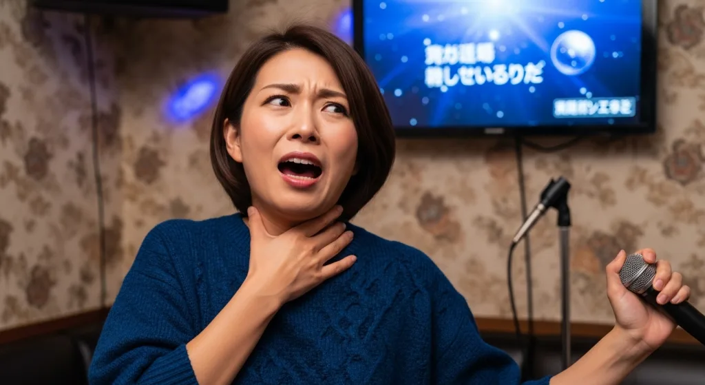 最近流行りのキーの高い楽曲の歌い方