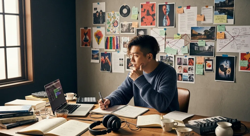 楽曲制作　ボイトレ