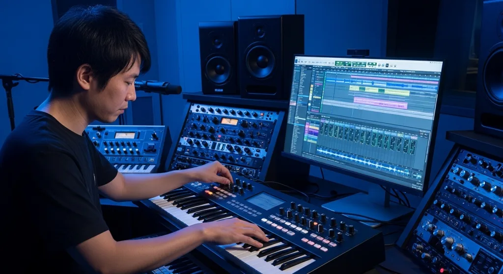 楽曲制作　ボイトレ