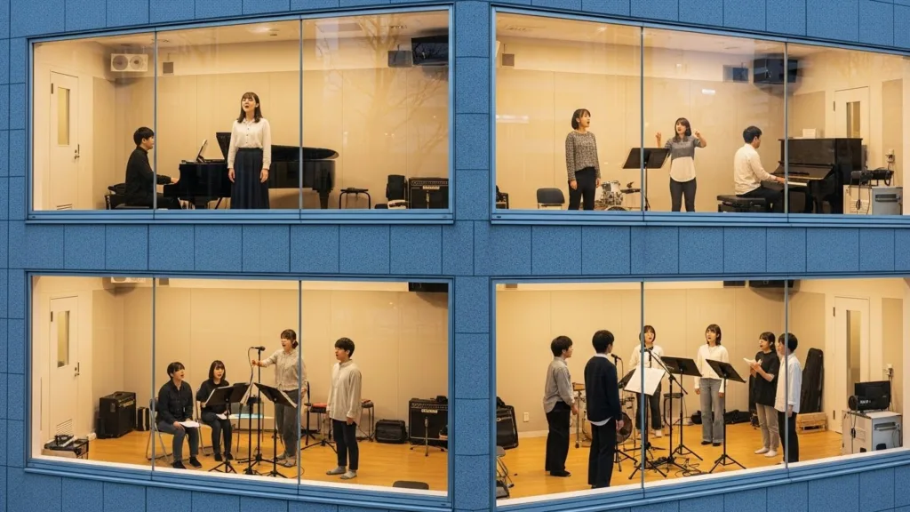 一般的なボーカルスクールの役割