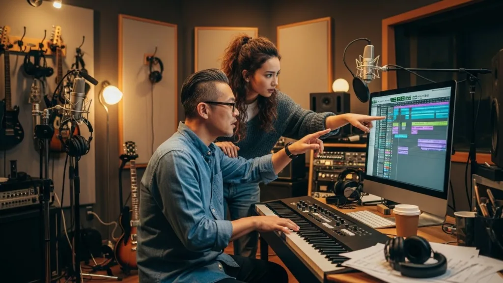 プロ作家との打ち合わせ＆楽曲制作