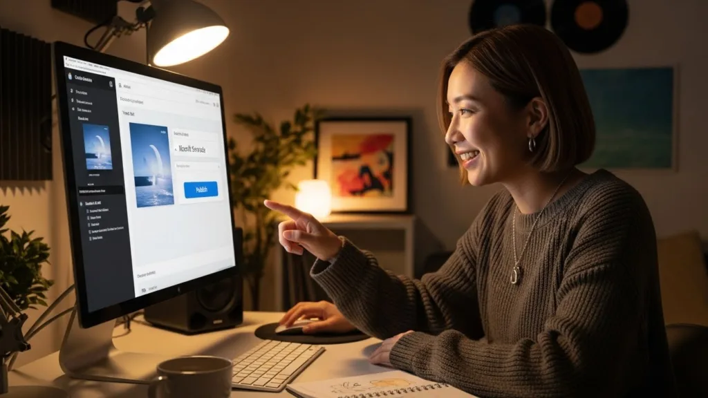 配信リリース（配信デビュー）