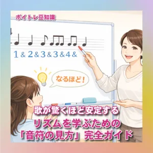 リズムを学ぶための「音符の見方」