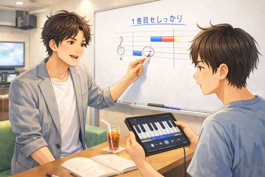 リズムセブンアカデミーの音程改善メソッド