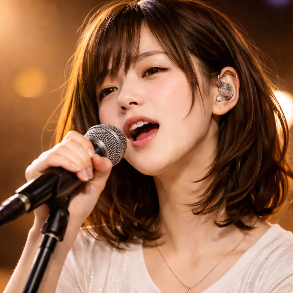 感情溢れるパフォーマンスの一瞬