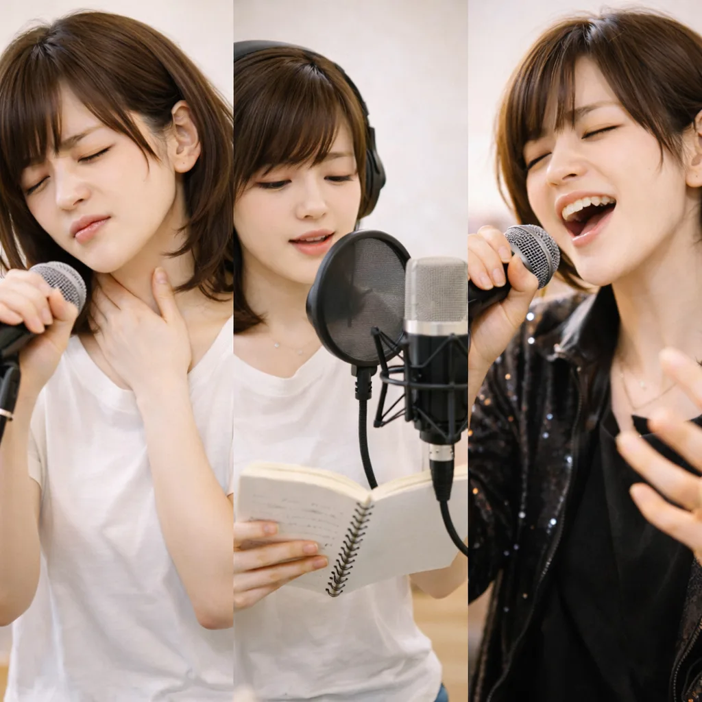 成長する歌手の三部作