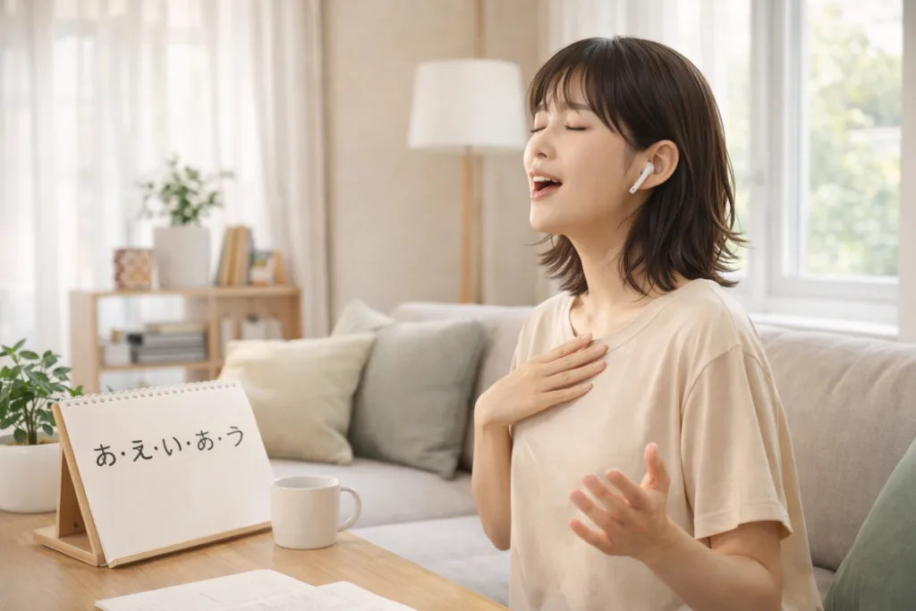 響のトレーニング方法