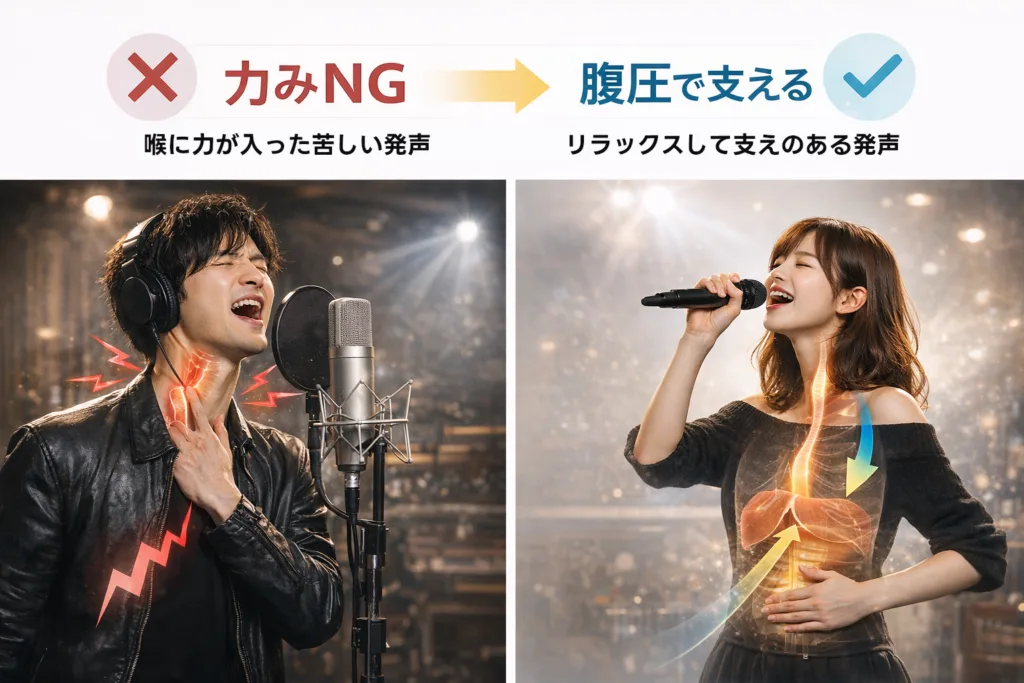 パワフル＝怒鳴るではない！正しい出し方とは？