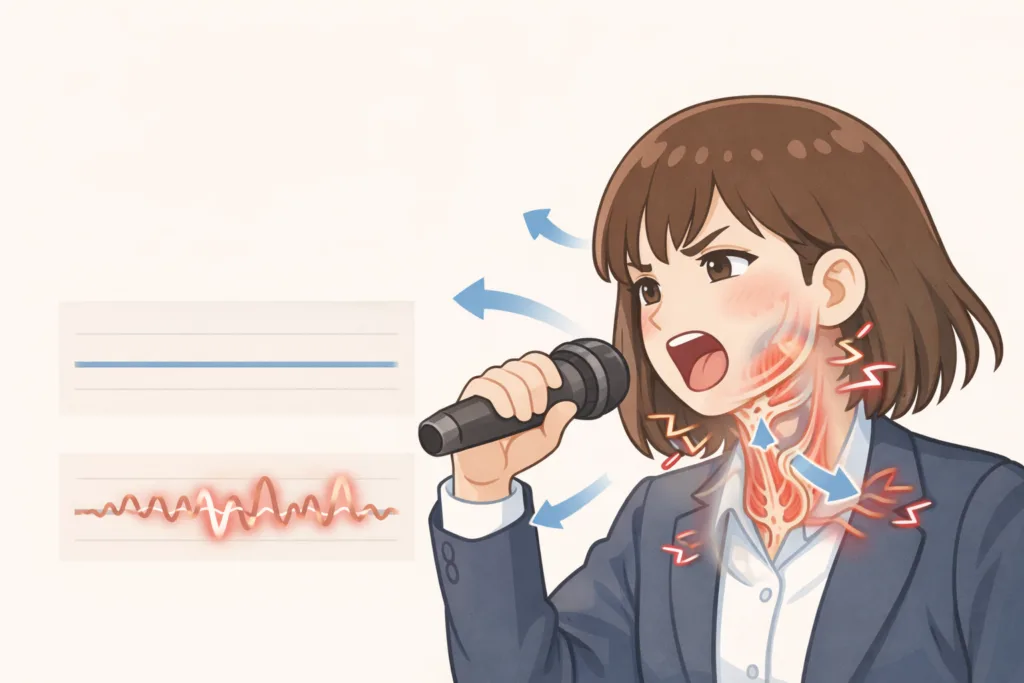 抑揚をつけると身体で何が起きているのか?