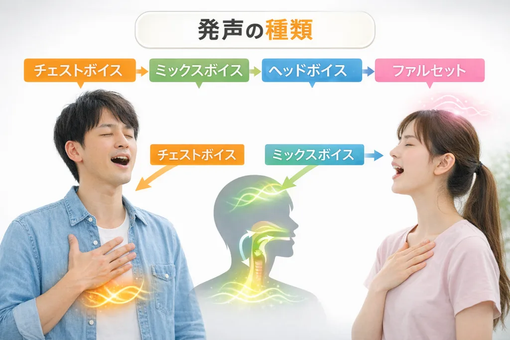 発声の種類