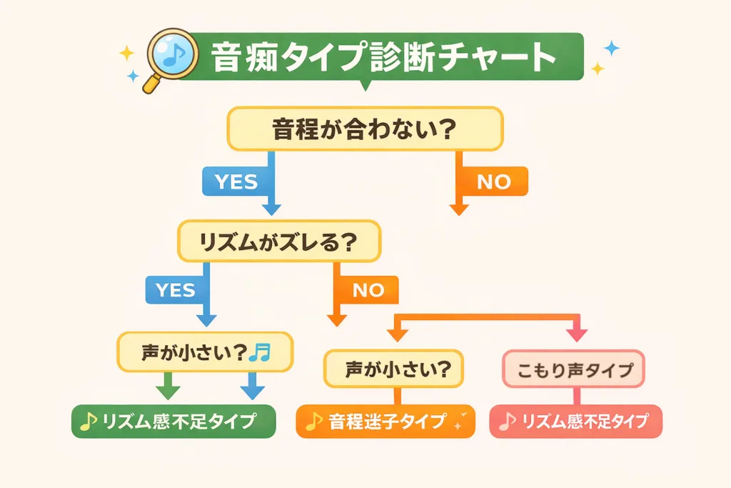 音痴タイプ診断